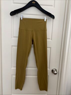 lululemon athletica Olive Green Performance Leggings